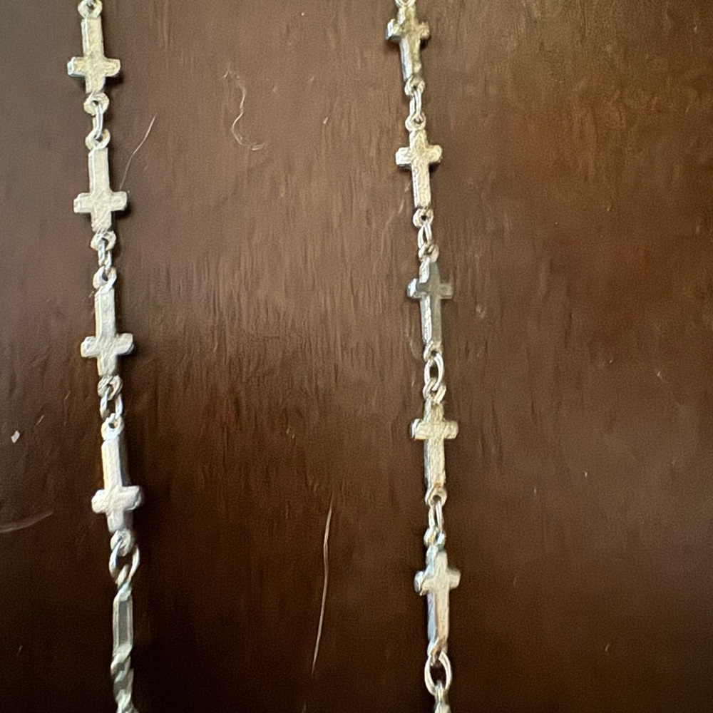 Necklace. Crosses